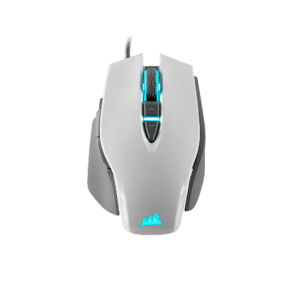 Mouse Corsair  M65 Rgb Elite Fps Blanco  18.000 Dpi