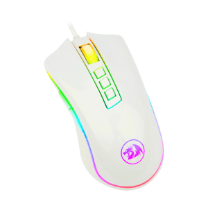 Mouse Redragon M711W Rgb Cobra Blanco 10.000 Dpi