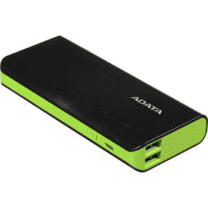 Power Bank Adata Pt100 2Xusb 10.000 Mah 5V Negro/Verde