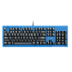 Teclado Azio Mk-Hue-Bu Azul Mecánico Led Blanca Switch Outemu Marron