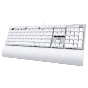 Teclado Azio Mk-Mac-Bt01 Mecánico Para Mac Led Blanca  Switch Marron