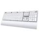 Teclado Azio Mk-Mac-Bt01 Mecánico Para Mac Led Blanca Switch Marron