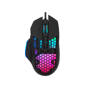 Mouse Philips G201 Momentum Gaming  Cableado Usb 6.400 Dpi