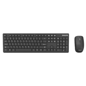 Combo Philips Spt6602B C602 Inalámbrico Mouse + Teclado