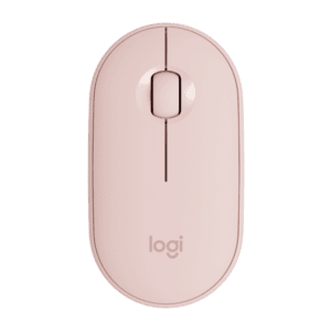 Mouse Logitech  M350 Pebble Inalámbrico Rosado 10.000 Dpi
