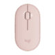 Mouse Logitech M350 Pebble Inalámbrico Rosado 10.000 Dpi