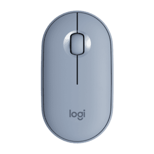 Mouse Logitech  M350 Pebble Inalámbrico Azul 10.000 Dpi