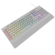 Teclado Redragon K512W Shiva Rgb Blanco Membrana  Usb Español