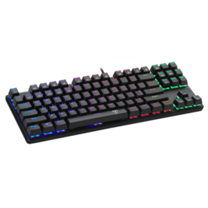 Teclado T-Dagger Bora Mecánico Usb Español Switch Azul