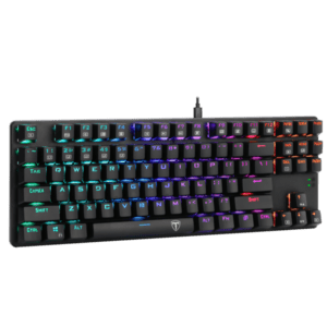 Teclado T-Dagger Bora Mecánico Usb Español Switch Rojo