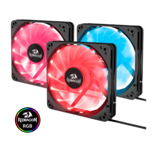 Ventilador Redragon Gc-F006 Rgb 120 Mm + Control