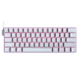 Teclado Redragon K630W Dragonborn Rgb Blanco Mecánico Switch Rojo
