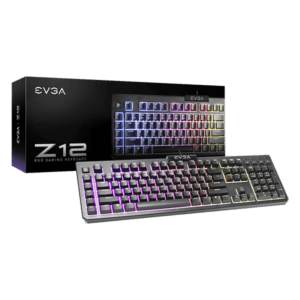 Teclado Evga Z12 Rgb Membrana Usb Resistente Al Agua