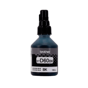 Tinta Brother Bt-D60Bk Original Color Negro , 108 Ml