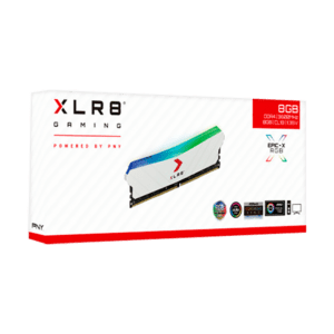 Memoria Ram Pny  Rgb Blanco 8Gb Ddr4 3600 Hz