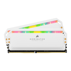 Memoria Ram Corsair Dominator Platinum Rgb Blanco Ddr4 16Gb (2X8Gb) 3600Mhz