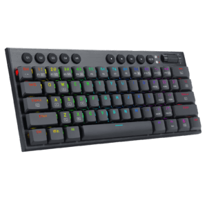 Teclado Redragon Horus Mini K632 Mecánico Inalámbrico Ingles Switch Rojo