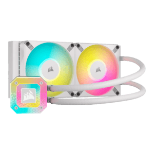 Refrigeracion Liquida Corsair Icue H100I Elite Capellix Xt Blanco Rgb 240 Mm