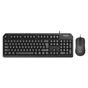 Combo Philips Spt6212B Wired Mouse + Keyboard