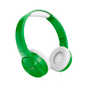 Audifono Pioneer Se-Mj503-G Plegable Color Verde