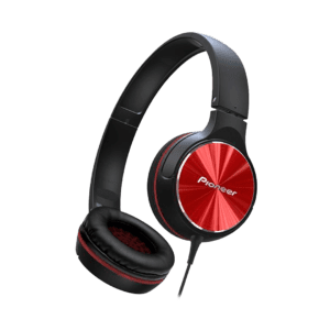 Audifono Pioneer Se-Mj532-R Diadema Cerrado Plegable Color Rojo