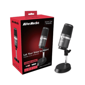 Microfono Avermedia  Am310  Godwit Unidireccional, Usb, 3,5Mm