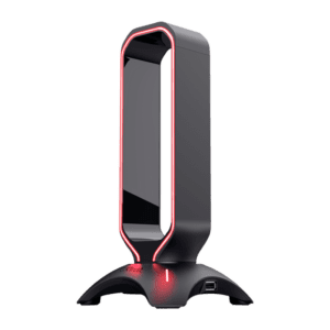 Soporte Trust Gxt265 Cintar, Iluminación Rgb Y Dos Puertos Usb