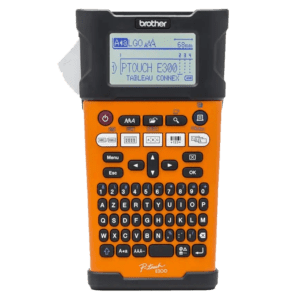 Rotuladora Brother PTE300VP  Portátil Con Bateria Recargable.