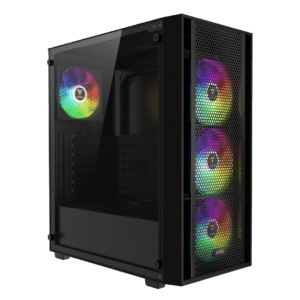 CASE GAMDIAS AURA GC2 Elite ARGB MID Tower, ATX.
