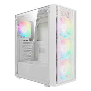 CASE GAMDIAS AURA GC2 Elite WH ARGB MID Tower, ATX.