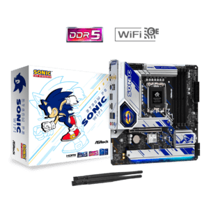 TARJETA MADRE INTEL ASROCK B760M PG SONIC WiFi  DDR5 7200+(OC)