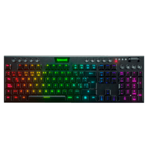 TECLADO REDRAGON K618 Horus FS Black RGB Red Switch Español