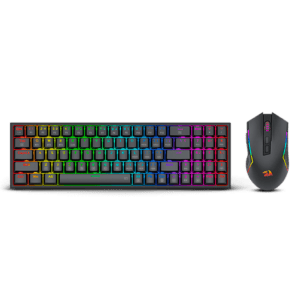 COMBO REDRAGON S136 Pollux RGB + Trident RGB Wireless Dongle
