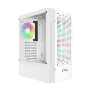 CASE GAMDIAS AURA GC7 WH ARGB ATX, Micro-ATX, ITX ARGB