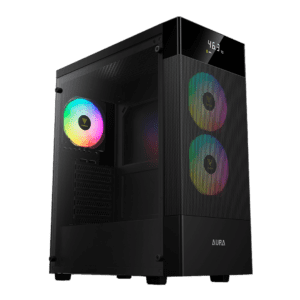 CASE GAMDIAS AURA GC5 ELITE ARGB ATX, Micro-ATX, ITX  ARGB