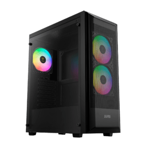 CASE GAMDIAS AURA GC6 ELITE ARGB ATX, Micro-ATX, ITX ARGB