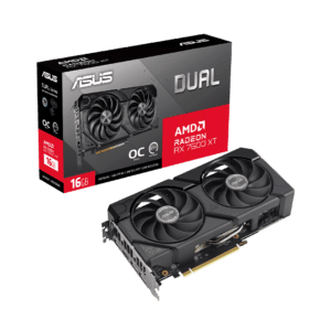 TARJETA DE VIDEO ASUS Dual RX 7600 XT  16GB GDDR6