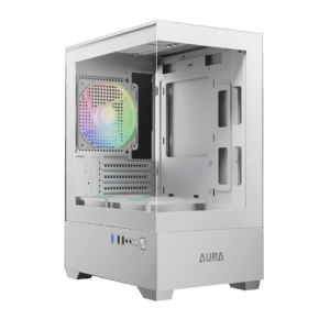 CASE GAMDIAS AURA GC9M ARGB WH Micro-ATX, Mini-ITX